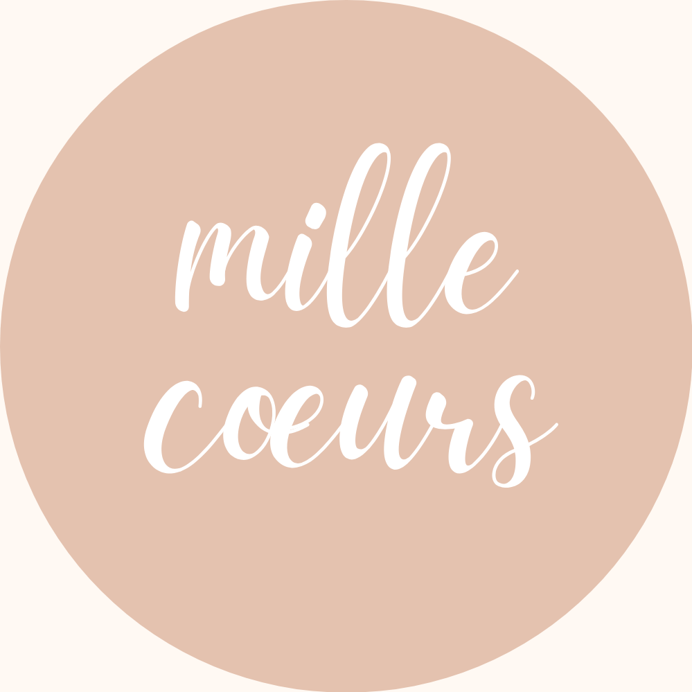 logo mille coeurs dans cercle brose